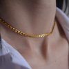 Elvire Gold Stainless steel chain-mk-jewels