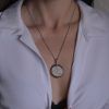 Stainless steel openable necklace-Ofelia Silver-mkjewels
