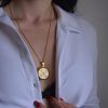 Stainless steel openable necklace-Ofilia Gold-mkjewels