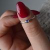 Ring of Silver 925 with semi-precious stone Marion Labradorite mk-jewels
