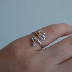 Snake ring made of Silver 925 Cobra silver-mk-jewels
