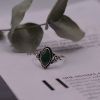 Ring of Silver 925 with Emerald.-Rebecca Emerald-mk-jewels