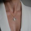 Silver necklace Libra- Libra-mk-jewels