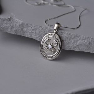 Silver necklace zodiac sign Cancer-Cancer-mk-jewels