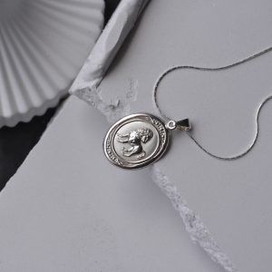 Silver necklace zodiac sign Leo-Leo-mk-jewels