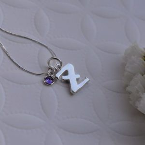 Monogram X made of Silver 925