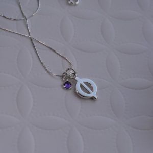 Monogram F made of Silver 925