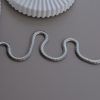 Stainless steel snake anklet silver-Maya anklet silver-mk-jewels