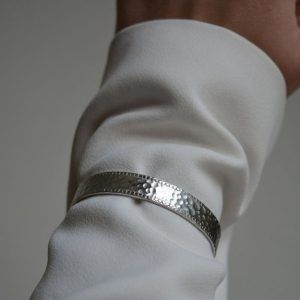 Stainless steel bracelet Forged-Darina-mk-jewels
