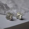 Earrings made of stainless steel cross pin-Vida silver-mk-jewels