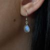 Earrings of silver 925 with semi-precious stones Moonstone-Persephone Moonstone Earrings-mk-jewels