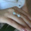 Earrings of silver 925 with semi-precious stones Moonstone-Persephone Moonstone Earrings-mk-jewels