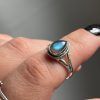 Ring of Silver 925 with semi-precious stone Labradorite-Kaia Labradorite-mkjewels