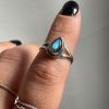 Ring of Silver 925 with semi-precious stone Labradorite-Kaia Labradorite-mkjewels