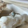 Ring of Silver 925 with semi-precious stone Labradorite-Oriana Labradorite-mkjewels