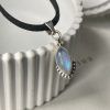 Choker with pendant made of Silver 925 and semi-precious MoonstoneRene choker Moonstone--mkjewels