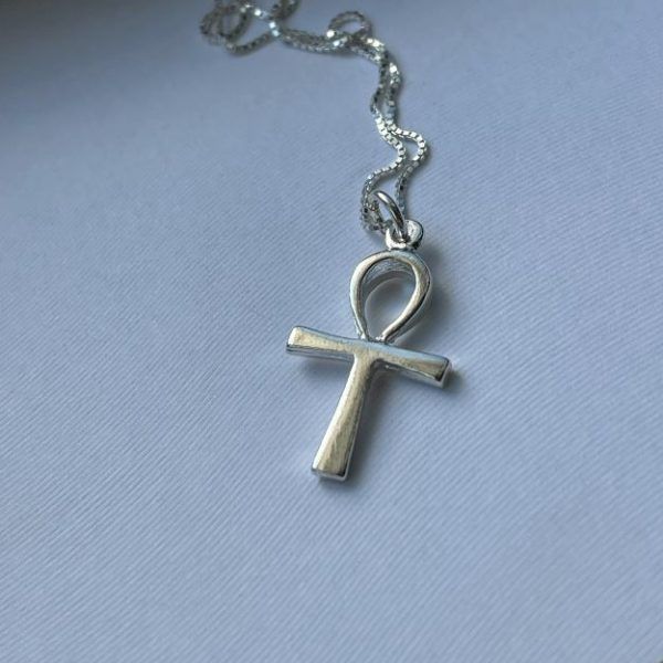 Ankh cross necklace made of Silver 925-Cross ankh-mkjewels