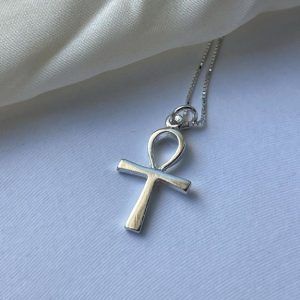 Ankh cross necklace made of Silver 925-Cross ankh-mkjewels