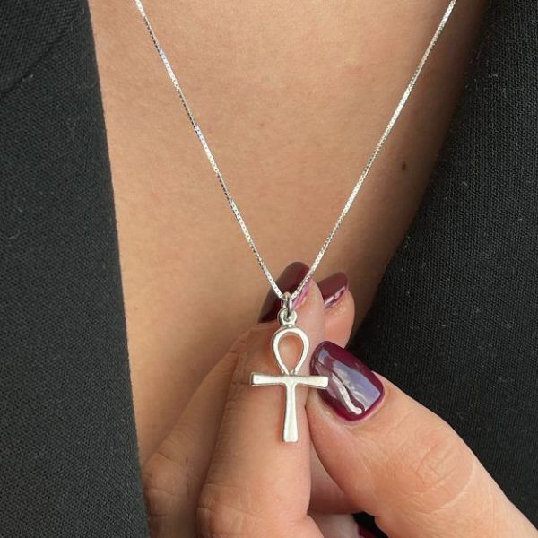 Ankh cross necklace made of Silver 925-Cross ankh-mkjewels